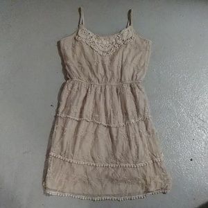 Patterned Tulle Dress